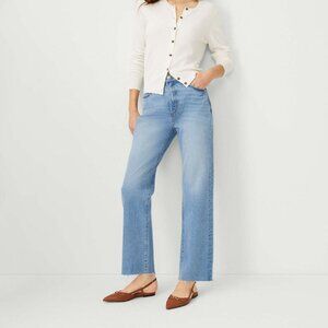 Ann Taylor Weekend Fresh Cut High Rise Straight Jeans